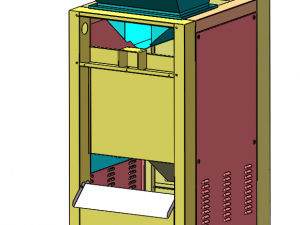 Tea Processing Machine Modèle 3D