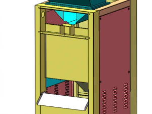 Máquina de processamento de chá Modelo 3D