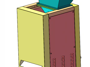 Tea Processing Machine 3D Model