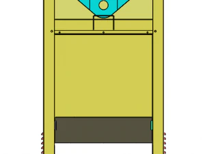 Tea Processing Machine 3D Model