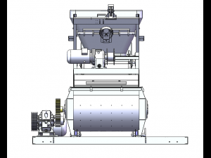 JS500 Concrete Mixer Modelo 3D