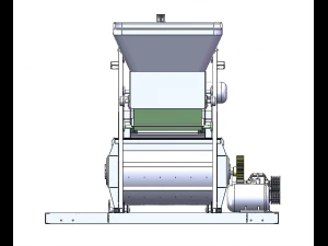 JS500 Concrete Mixer 3D Model