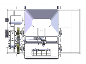 JS500 Concrete Mixer Modelo 3D