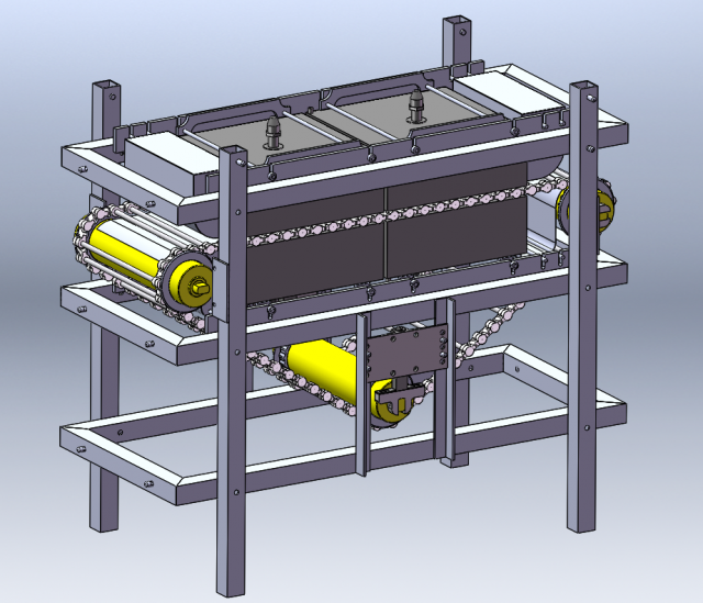 Packaging Food Assembly Machine 3D-Modell .c4d .max .obj .3ds .fbx .stl .blend 