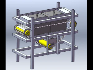 M&aacute;quina de montagem de embalagens de alimentos Modelo 3D