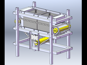 Packaging Food Assembly Machine 3D-Modell