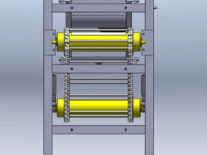 Packaging Food Assembly Machine 3D Model