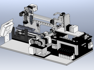 OMEGA WINDING MACHINE 3D Model