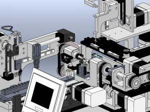 OMEGA WINDING MACHINE 3D Model
