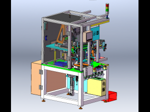 Gearshaft Laser Welding Machine 3D Model