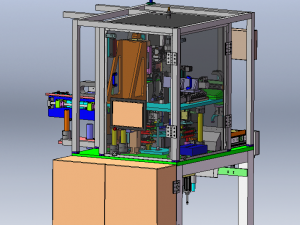 Gearshaft Laser Welding Machine 3D Model