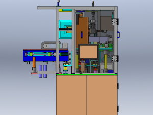Gearshaft Laser Welding Machine 3D Model