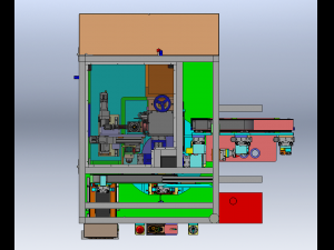 Gearshaft Laser Welding Machine 3D Model