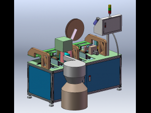 Wire Stripping and Terminal Crimping Equipment 3D Model
