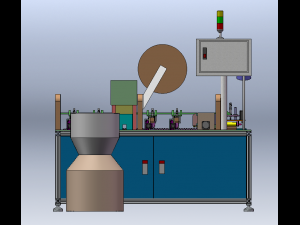 Wire Stripping and Terminal Crimping Equipment 3D Model