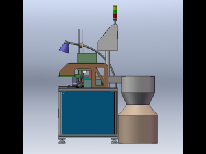 Wire Stripping and Terminal Crimping Equipment 3D Model