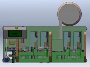 Wire Stripping and Terminal Crimping Equipment 3D Model