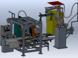 Procter Gamble バスルーム コンベア ベルト ライン 3Dモデル