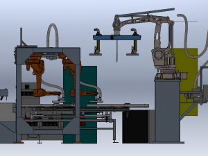 Procter Gamble Bathroom Conveyor Belt Line Modello 3D