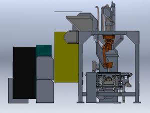 Procter Gamble Bathroom Conveyor Belt Line Modello 3D