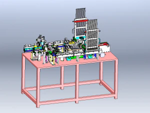 Fully Automatic USB Assembly Equipment 3D Model