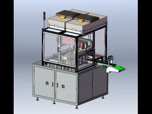 Touchscreen Automatic Assembly Machine 3D Model