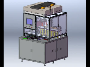 Touchscreen Automatic Assembly Machine 3D Model