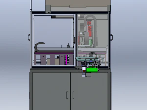 Touchscreen Automatic Assembly Machine 3D Model
