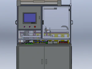 Touchscreen Automatic Assembly Machine 3D Model