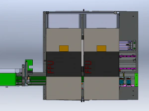 Touchscreen Automatic Assembly Machine 3D Model