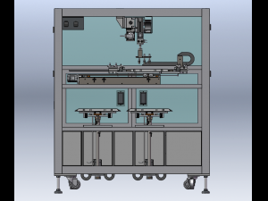 Automatic Tray Loading and Unloading Equipment 3D Model