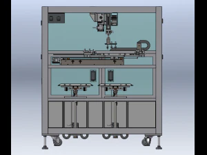 Automatic Tray Loading and Unloading Equipment 3D Model