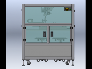 Automatic Tray Loading and Unloading Equipment 3D Model