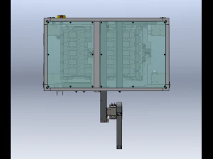 Automatic Tray Loading and Unloading Equipment 3D Model