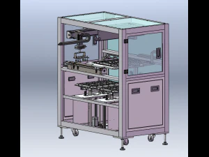 Automatic Tray Loading and Unloading Equipment 3D Model