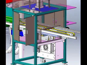 Automatic Packaging Machine for Bubble Shell Packaging 3D Model