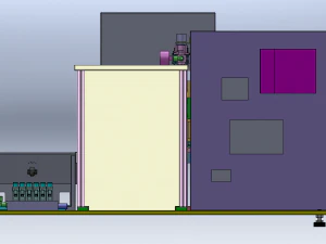 M&aacute;quina de teste Modelo 3D