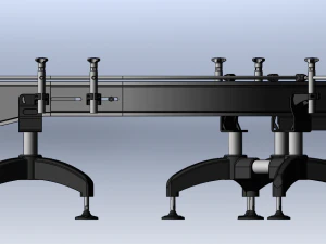 90-Degree Conveyor 3D Model