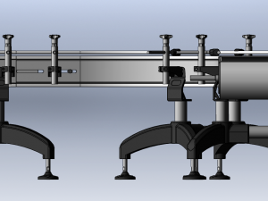 90-Degree Conveyor 3D Model