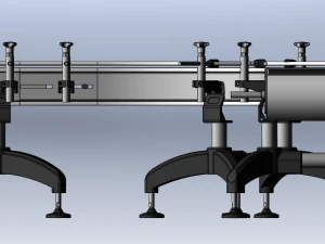 90-Degree Conveyor 3D Model