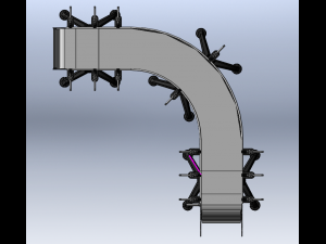 90-Degree Conveyor 3D Model