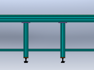 2-Meter Conveyor 3Dモデル