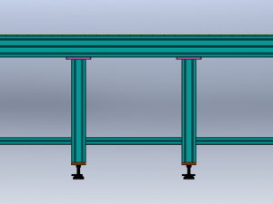 2-Meter Conveyor 3Dモデル