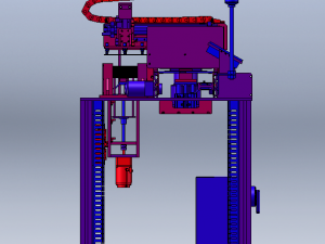 PCB PLACING MACHINE ASSEMBLY 3D 模型