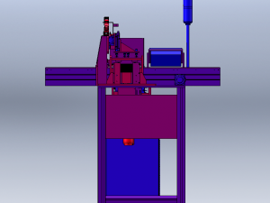 PCB PLACING MACHINE ASSEMBLY 3D 模型