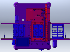 PCB PLACING MACHINE ASSEMBLY 3D 模型