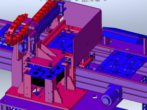 PCB PLACING MACHINE ASSEMBLY 3D 模型