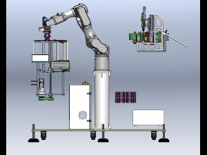 Automatic Assembly Machine for PCB Board Fixtures Modèle 3D