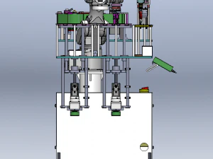 Automatic Assembly Machine for PCB Board Fixtures 3D Model