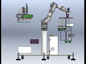 Automatic Assembly Machine for PCB Board Fixtures 3D Model